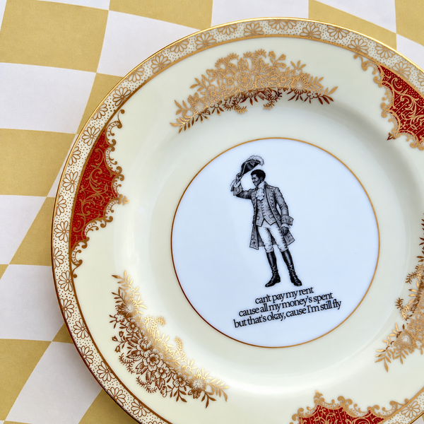 Still Fly Vintage Plate 6.5"