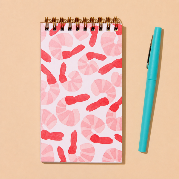 Shrimp Cocktail Small Spiral Notebook