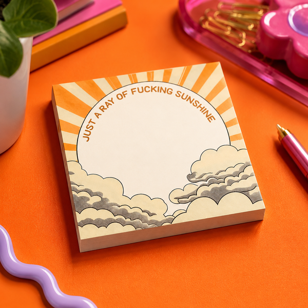 Ray Of F*cking Sunshine Sticky Notes