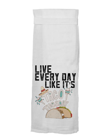 Taco Tuesday Hang Tight Towel