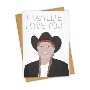 Willie Love You Greeting Card