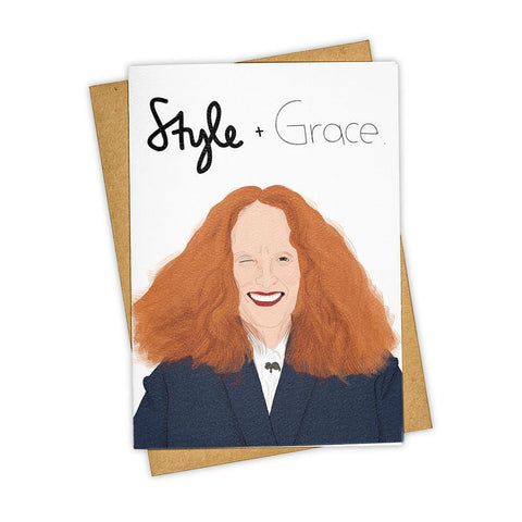 Style + Grace Greeting Card