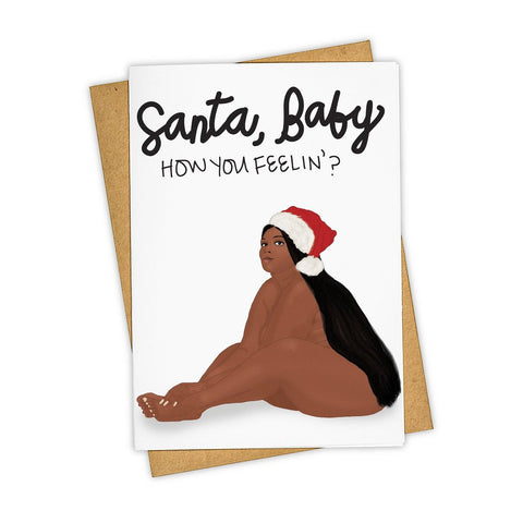 Santa Baby Greeting Card