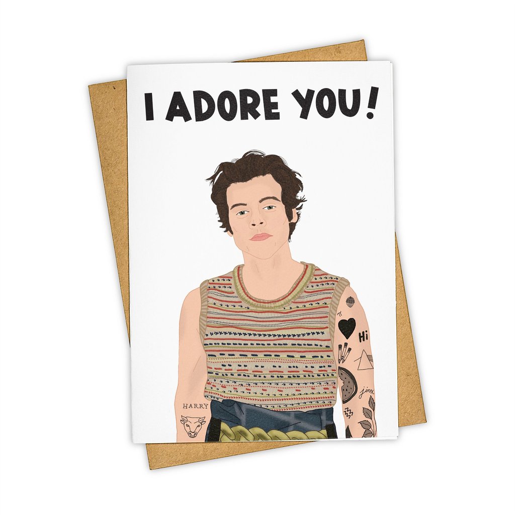 I Adore You Greeting Card