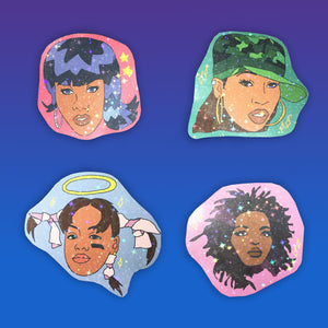 Female Rapper Stickers