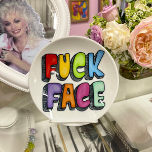 F**k Face Trinket Plate
