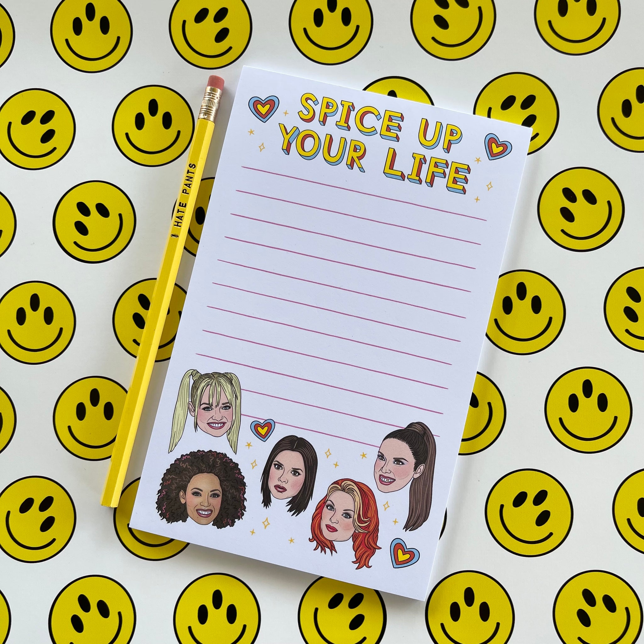 Spice Girls Notepad