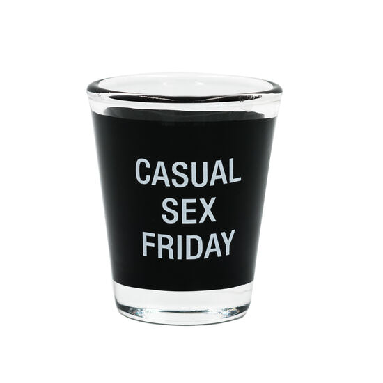 Casual Friday Shot Glass