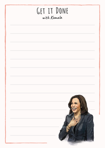 Get It Done With Kamala Notepad