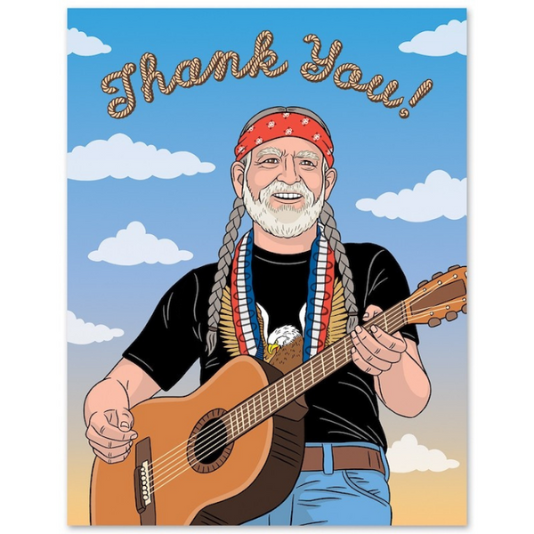Thank You Willie Greeting Card