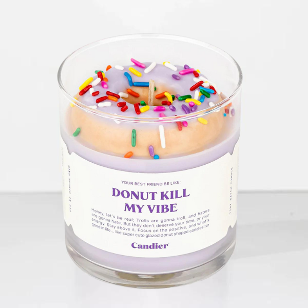 Donut Kill My Vibe 9oz Candle