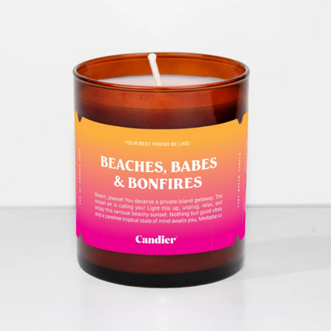 Beaches, Babes And Bonfires 9oz Candle