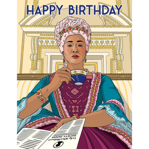Let's Spill the Tea Greeting Card