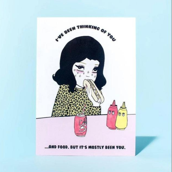 Thinking About You Greeting Card