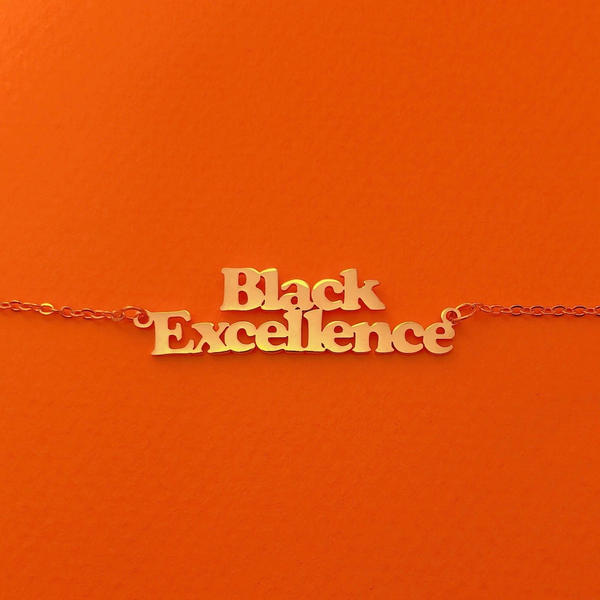 Black Excellence Necklace