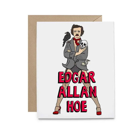 Edgar Allan Hoe Greeting Card