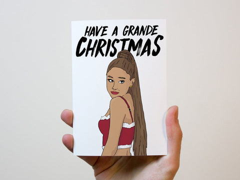 Have A Grande Christmas Greeting Card