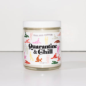 Quarantine & Chill 7oz Candle (Wildberries + Vanilla)
