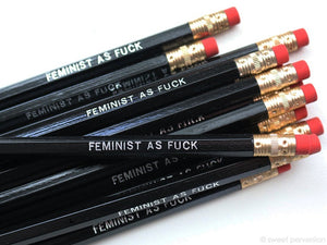 Feminist As Fuck Pencil Set