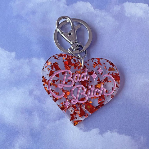 Bad B*tch Keychain