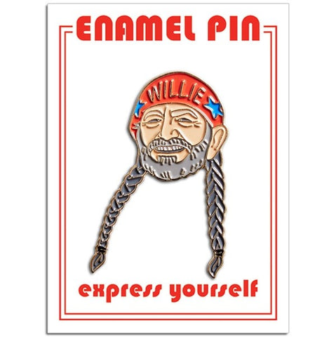 Willie Enamel Pin