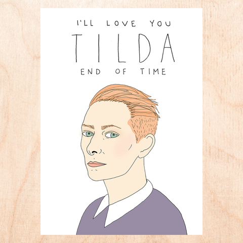 Tilda End of Time Greeting Card