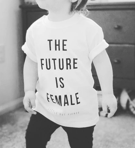 The Future Is Female Kids Tee